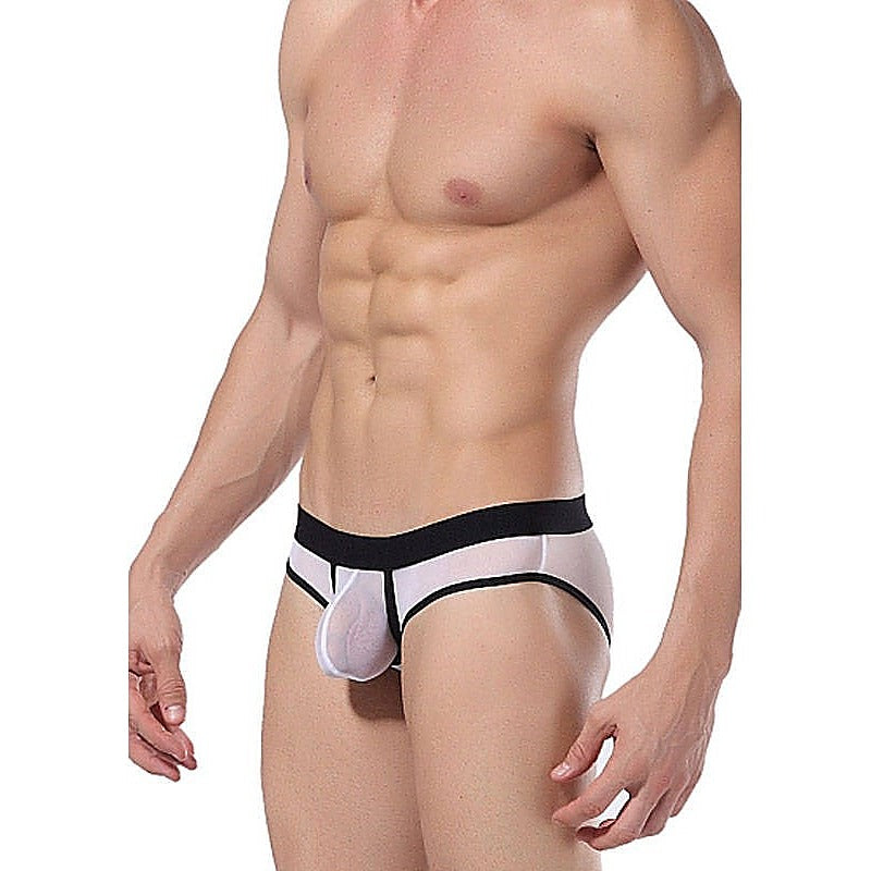 Goodfellas Short White by Shots Toys - Mens Briefs And Boxers