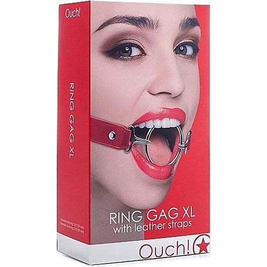 Ouch Ring Gag XL by Shots Toys - Bondage Gags and Bits