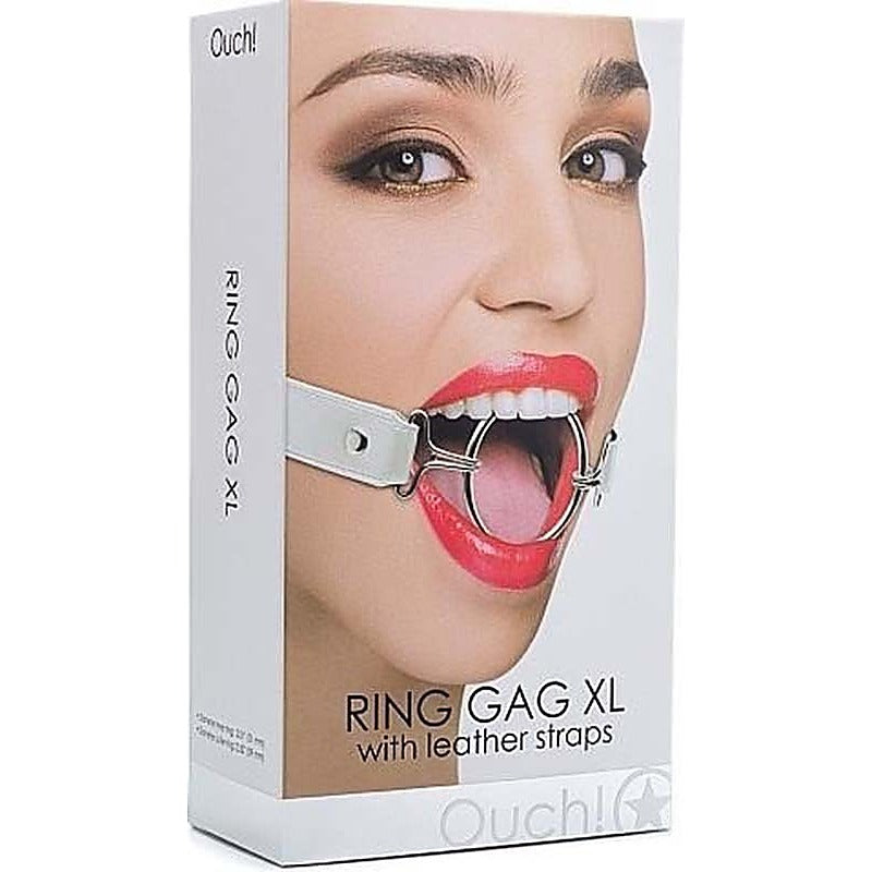 Ouch Ring Gag XL by Shots Toys - Bondage Gags and Bits