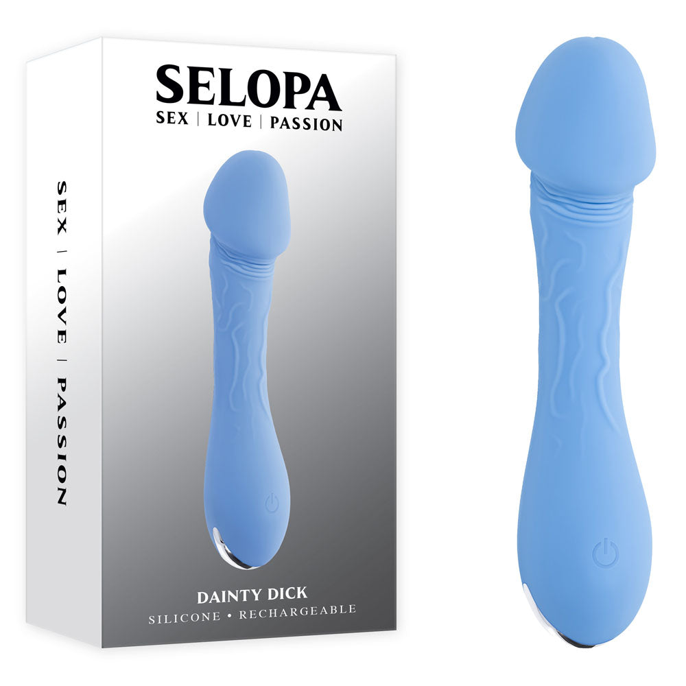 Evolved Selopa Dainty Dick Pocket Size USB Vibrator - Mini & Slim Vibrators