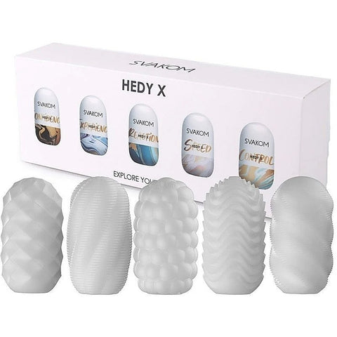 Hedy X-MIX Stretchy Stroker Sleeve Set by Svakom - Masturbators and Strokers