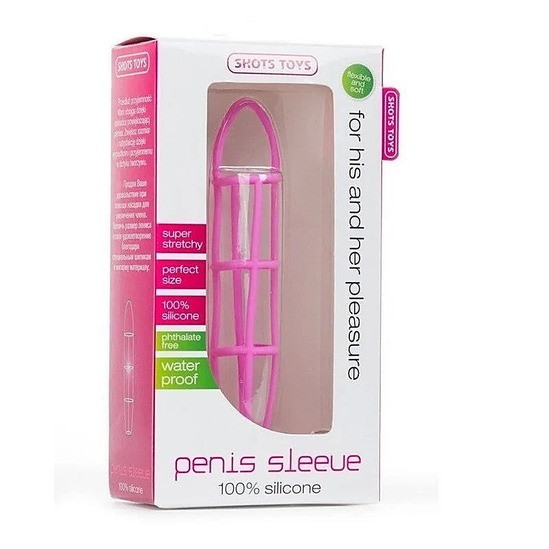 Professional-Grade Penis Sleeve by Shots Toys - Pumps, Extenders and Sleeves