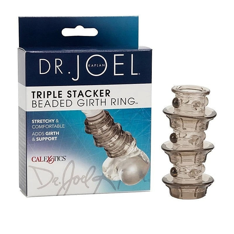 Triple Stacker Beaded Girth Ring by California Exotics - Pumps, Extenders and Sleeves