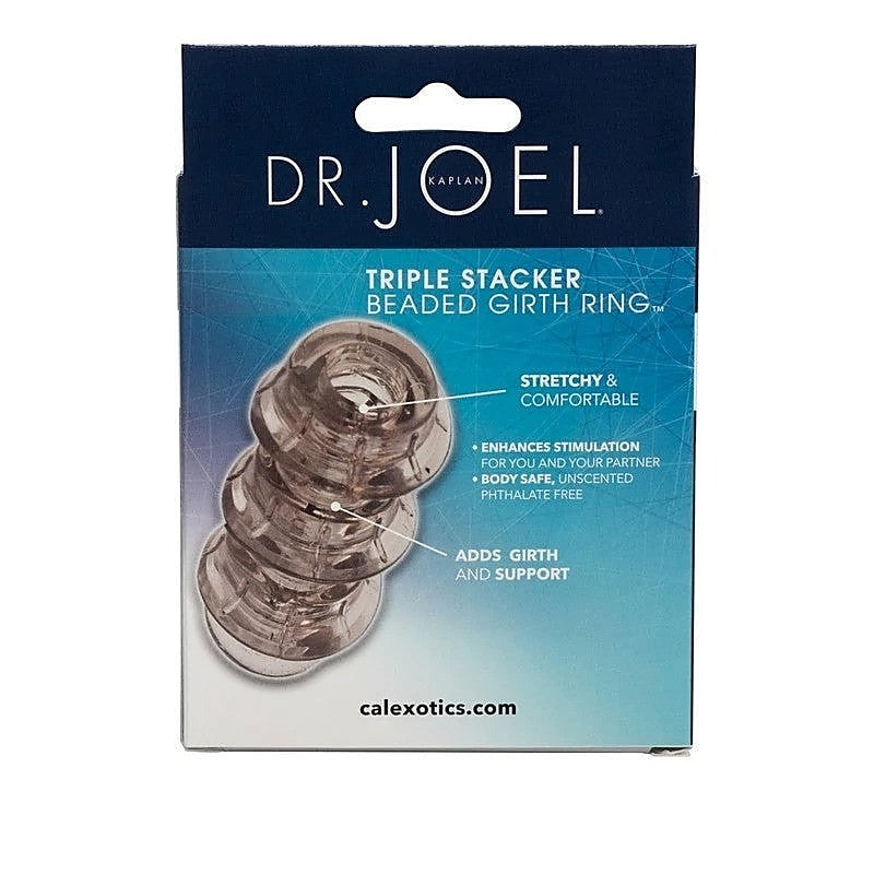 Triple Stacker Beaded Girth Ring by California Exotics - Pumps, Extenders and Sleeves
