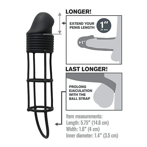 Fantasy X-Tensions Silicone Performance Penis Extension - Pumps, Extenders and Sleeves