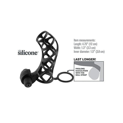 Fantasy X-Tensions Extreme Silicone Power Cock Cage - Pumps, Extenders and Sleeves