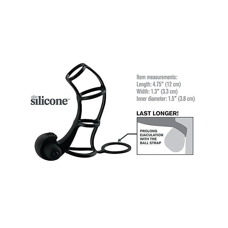 Fantasy X-Tensions Beginners Silicone Power Cock Cage - Pumps, Extenders and Sleeves