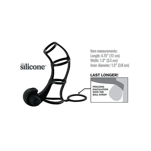 Fantasy X-Tensions Beginners Silicone Power Cock Cage - Pumps, Extenders and Sleeves
