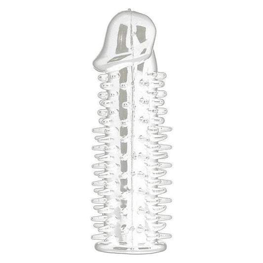 Realistic Spikey Penis Extension by Shots Toys - Pumps, Extenders and Sleeves