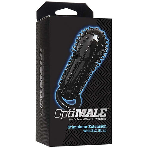 OptiMALE Stimulator Extension by Doc Johnson - Penis Sleeves and Extenders