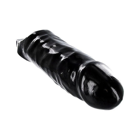Premium Black Mamba Cock Sheath by XR Brands - Pumps, Extenders and Sleeves