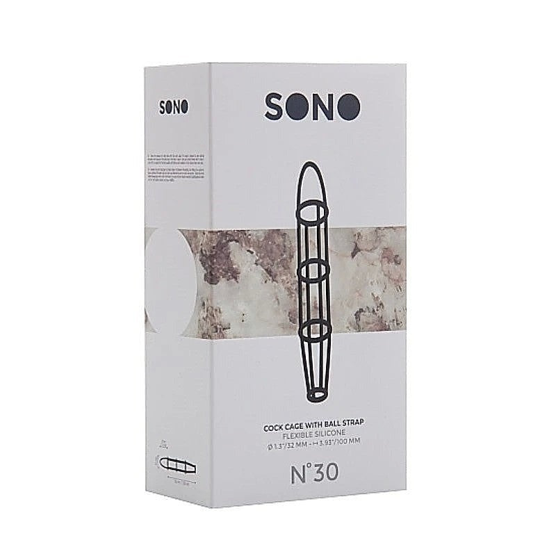 Sono No. 30 Silicone Cock Cage by Sono - Pumps, Extenders and Sleeves