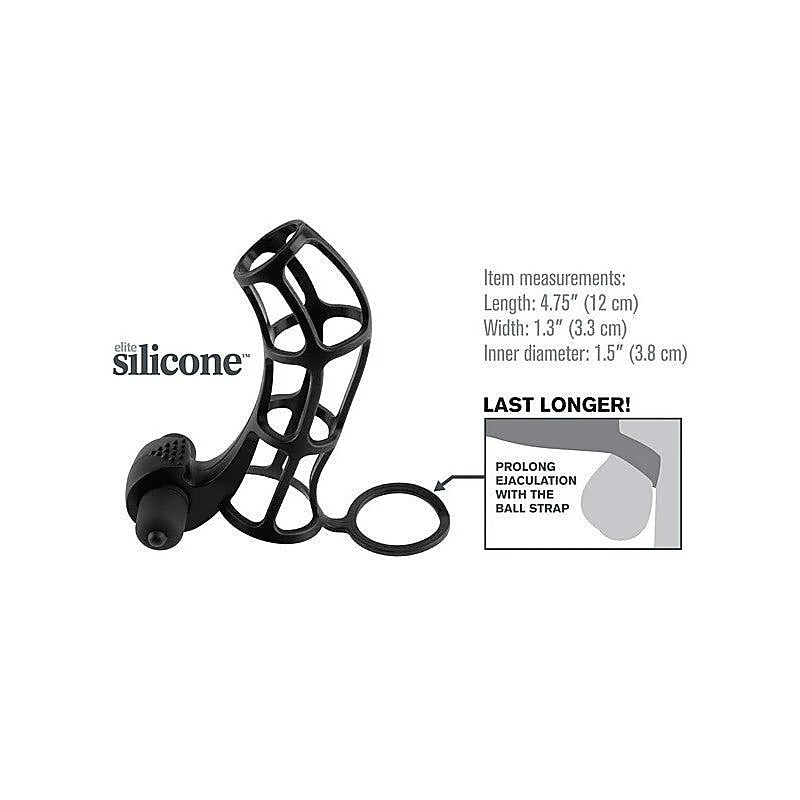 Deluxe Silicone Power Cock Cage by Pipedream Products - Pumps, Extenders and Sleeves