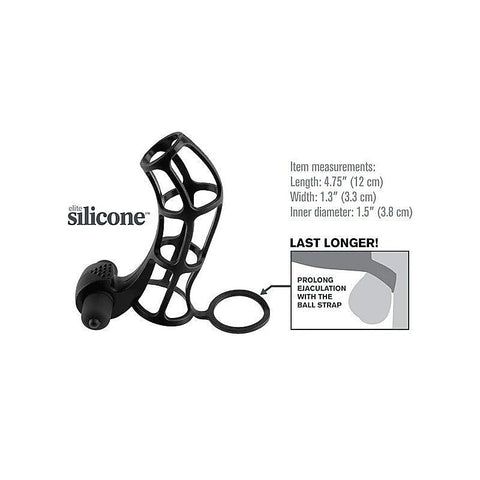 Deluxe Silicone Power Cock Cage by Pipedream Products - Pumps, Extenders and Sleeves