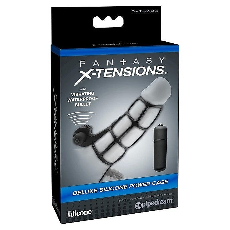 Deluxe Silicone Power Cock Cage by Pipedream Products - Pumps, Extenders and Sleeves