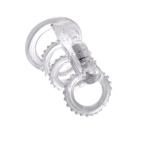 Fantasy X-Tensions Vibrating Cock Cage by Pipedream Products - Pumps, Extenders and Sleeves