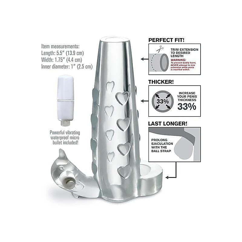 Fantasy X-Tensions Deluxe Vibrating Penis Enhancer - Pumps, Extenders and Sleeves