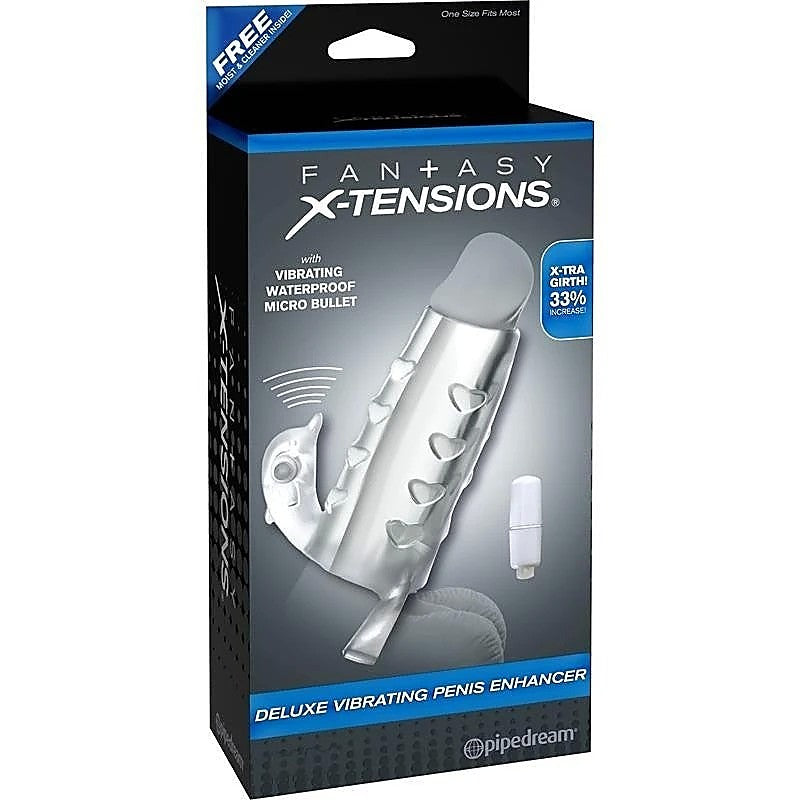 Fantasy X-Tensions Deluxe Vibrating Penis Enhancer - Pumps, Extenders and Sleeves