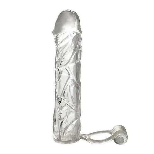 Fantasy X-Tensions Vibrating Super Penis Sleeve - Pumps, Extenders and Sleeves