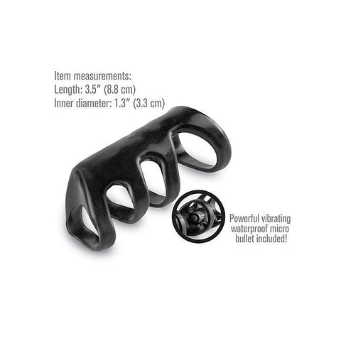 Fantasy X-Tensions Vibrating Power Mens Cock Cage - Pumps, Extenders and Sleeves