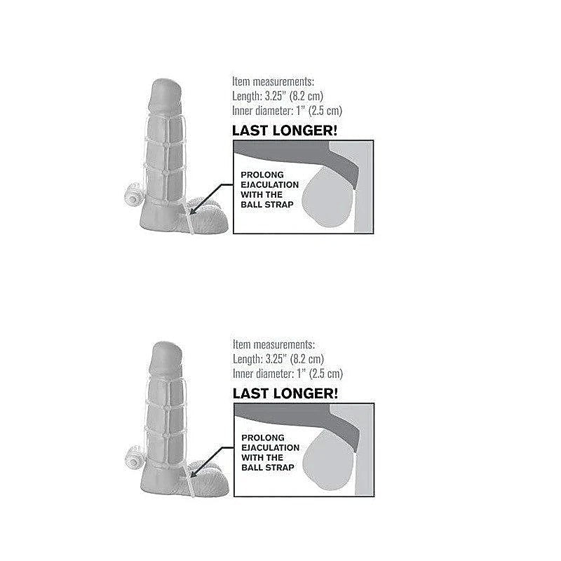 Fantasy X-Tensions Vibrating Climax Cock Cage - Pumps, Extenders and Sleeves