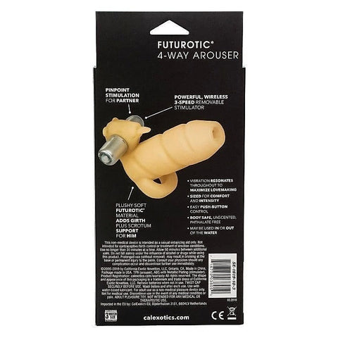 California Exotics Futurotic 4-Way Arouser Penis Pump - Pumps, Extenders and Sleeves