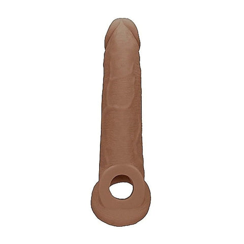 Realrock Skin Penis Sleeve 9 Inch by Shots Toys - Penis Sleeves and Extenders