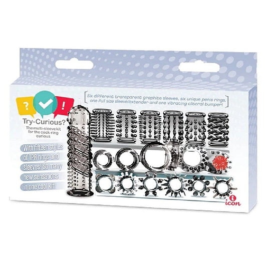 Try Curious 15 Piece Starter Kit by Icon Brands - Sex Kits