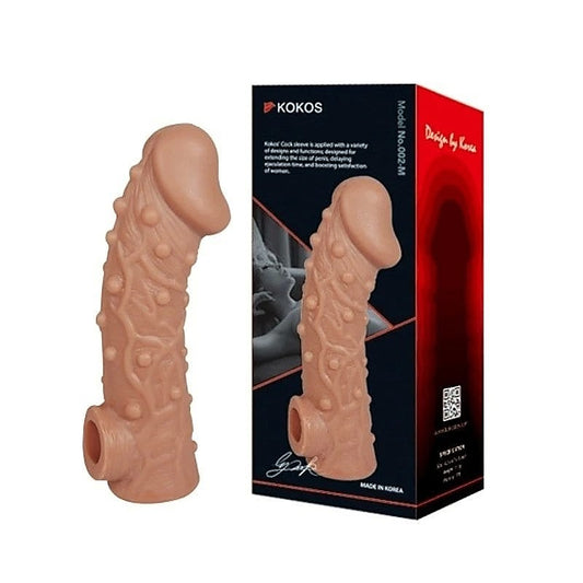 Mens Penis Extender Sleeve 2 Large by Kokos - Pumps, Extenders and Sleeves