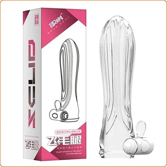 Scud Super-Stretchy Vibration Crystal Sleeves by BDStyle - Pumps, Extenders and Sleeves