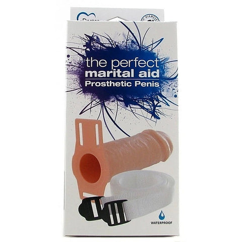Doctor Love's Perfect Marital Aid Prosthetic Penis 6" - Pumps, Extenders and Sleeves