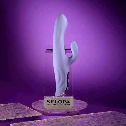 Evolved Lavender Love USB Soft Touch Rabbit Vibrator - Rabbit Vibrators