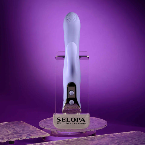 Evolved Lavender Love USB Soft Touch Rabbit Vibrator - Rabbit Vibrators