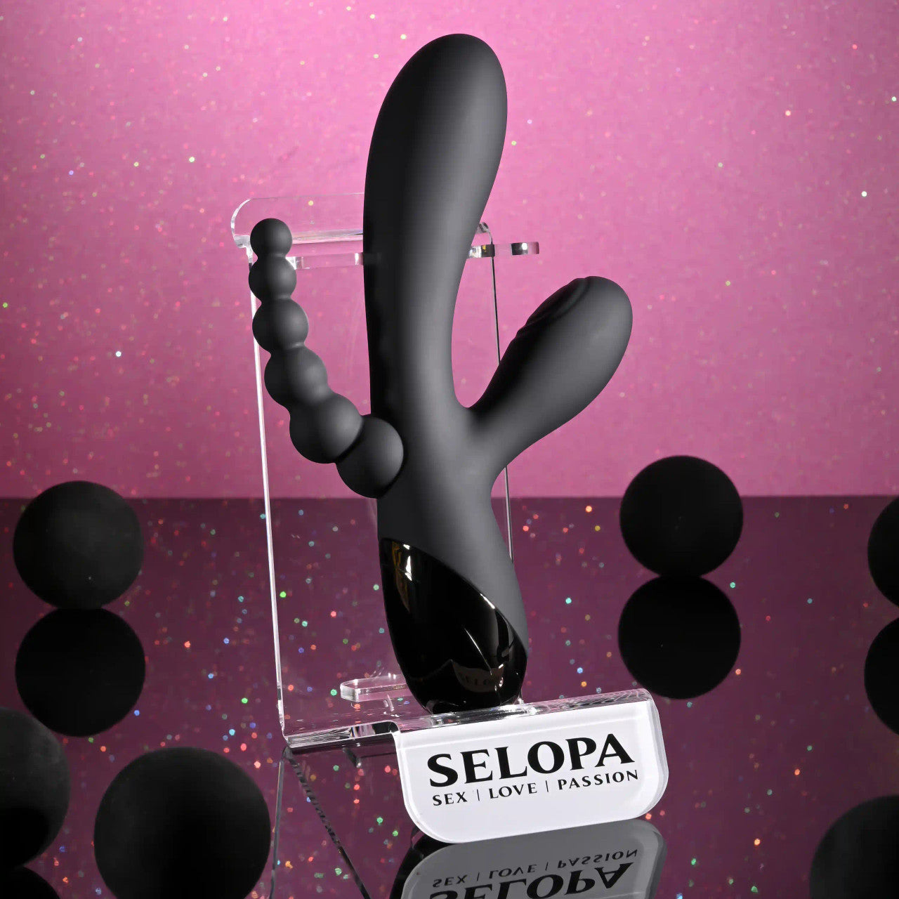 Evolved Selopa Triple Aces Triple Stimulation Vibrator - G-Spot Vibrators