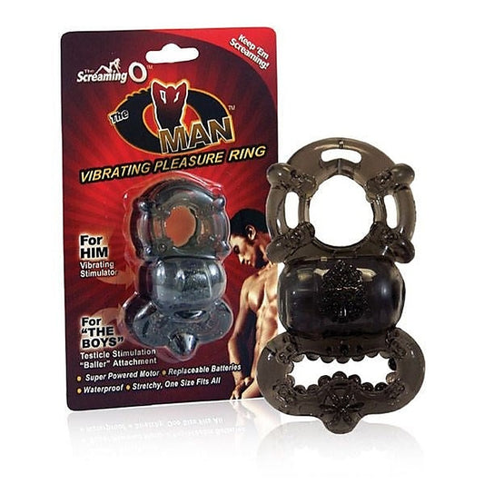 The Oh Man Erection-Enhancing Cock Ring by Screaming O - Cock Rings