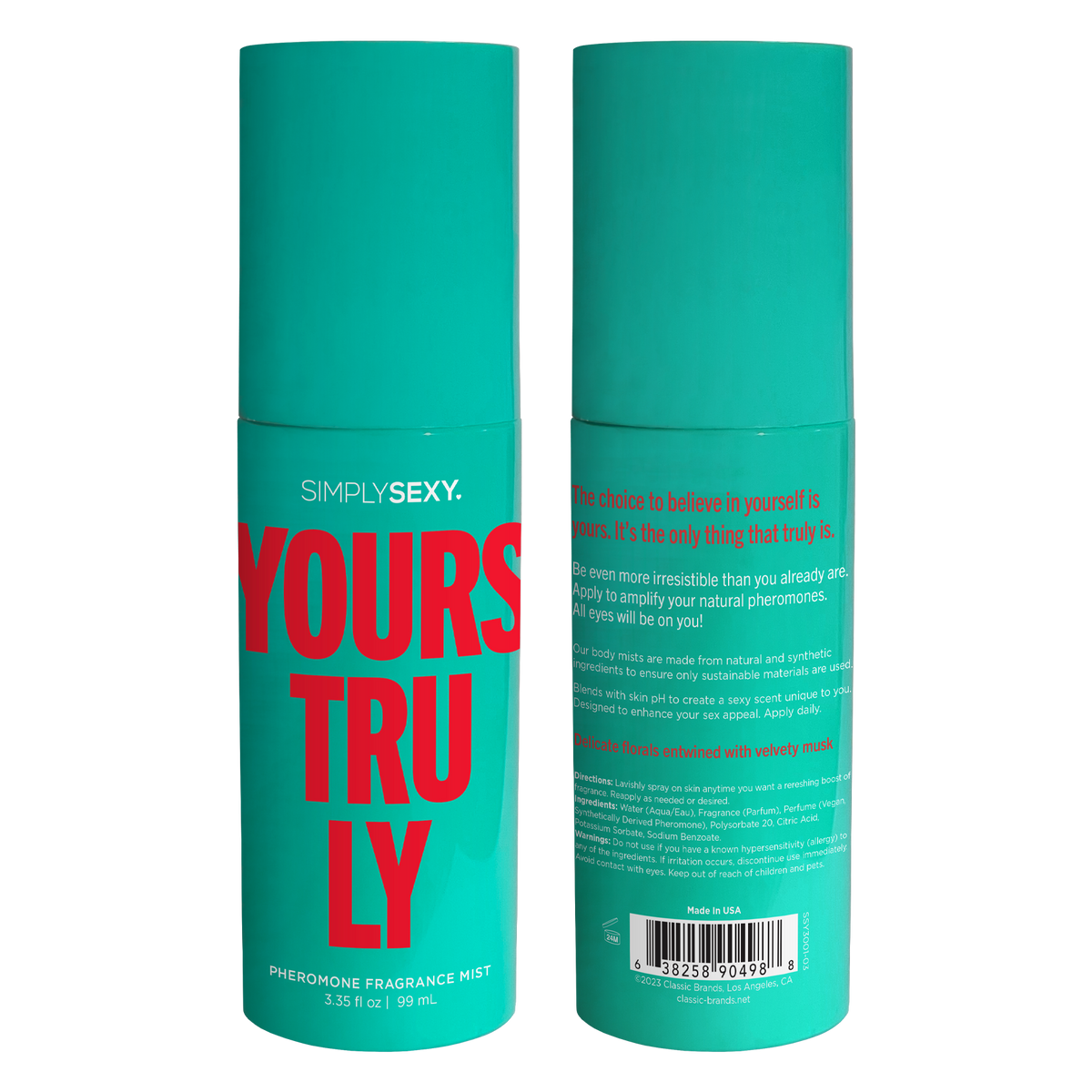 Classic Brands Simply Sexy Pheromone Fragrance Body Mist - - Sex Pheromones and Perfumes