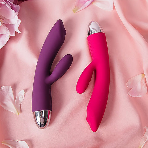 Trysta Multi Functions Rabbit Vibrator with G Spot Ball - Rabbit Vibrators