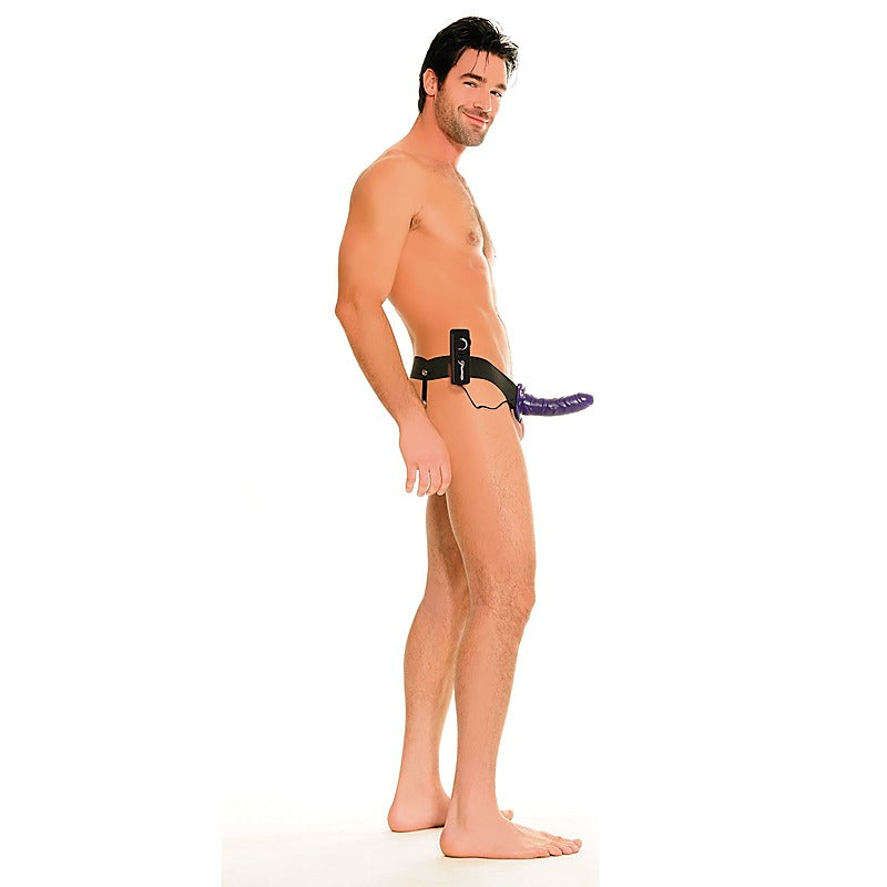 Fetish Fantasy Vibrating Hollow Strap-On - Strap On Sextoys