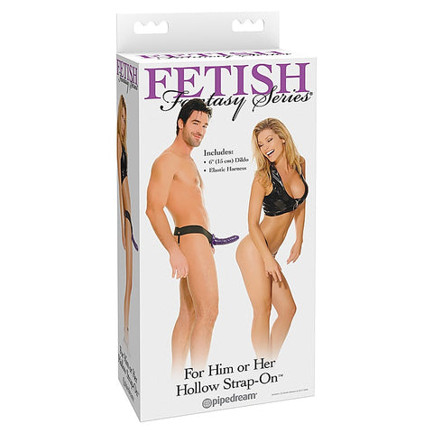 Fetish Fantasy Hollow Strap-On by Pipedream Products - Clit Ticklers and Pulsators