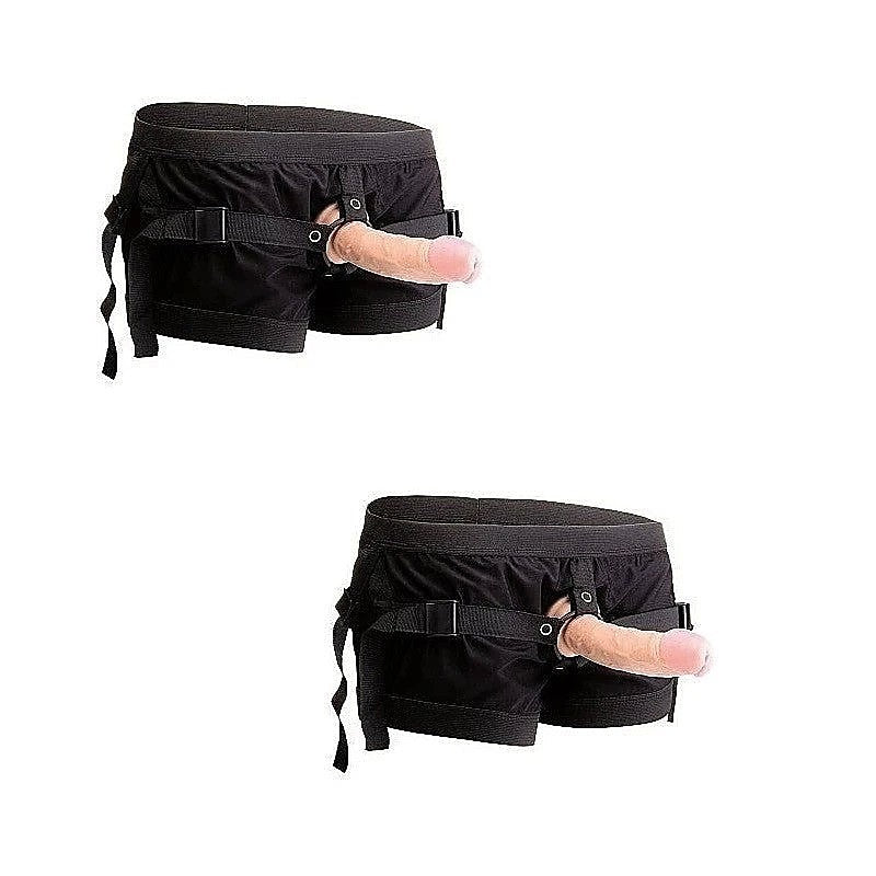 Realrock Boxer With Harness by Shots Toys - Strap On Sextoys