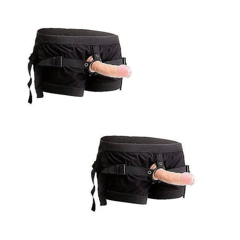 Realrock Boxer With Harness by Shots Toys - Strap On Sextoys