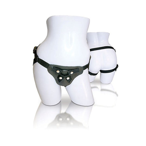 Latigo Leather Strap-On by Sportsheets - Strap On Sextoys