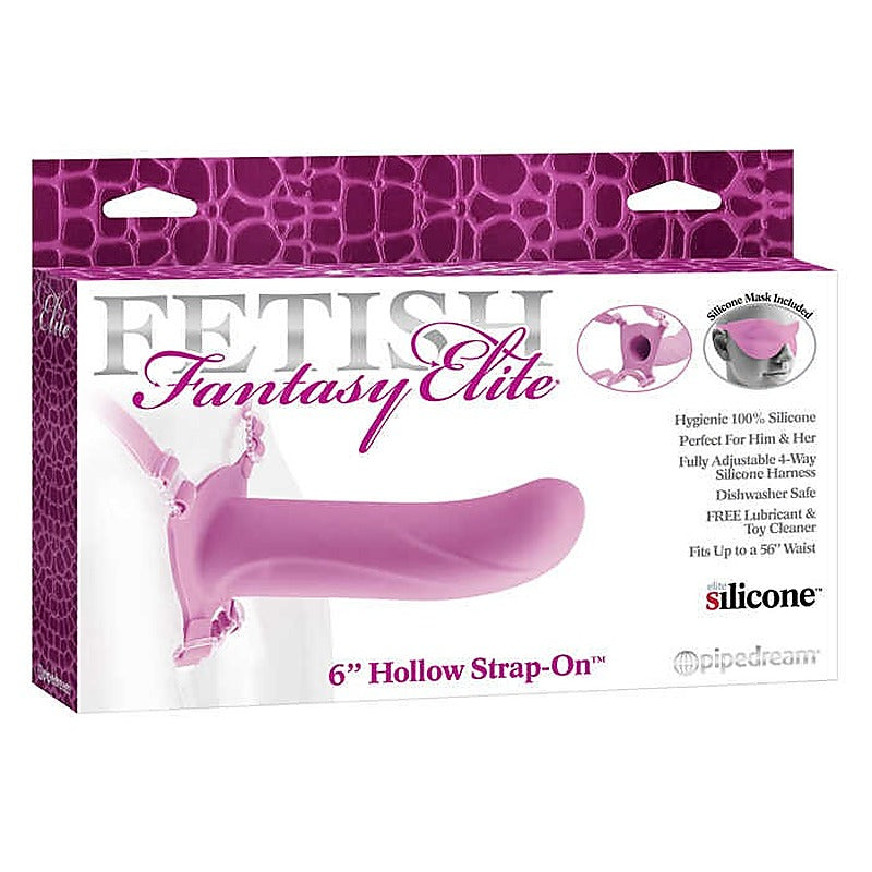 Fetish Fantasy Elite 7 Inch Hollow Strap-On Dildo - Strap On Sextoys