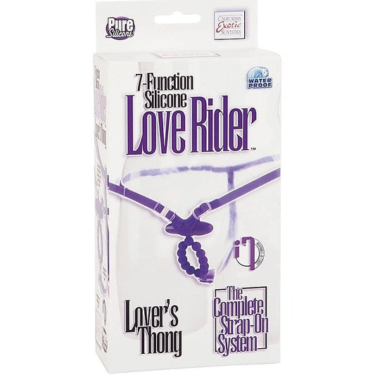 Love Rider Lover's Thong by California Exotics - Rabbit Vibrators