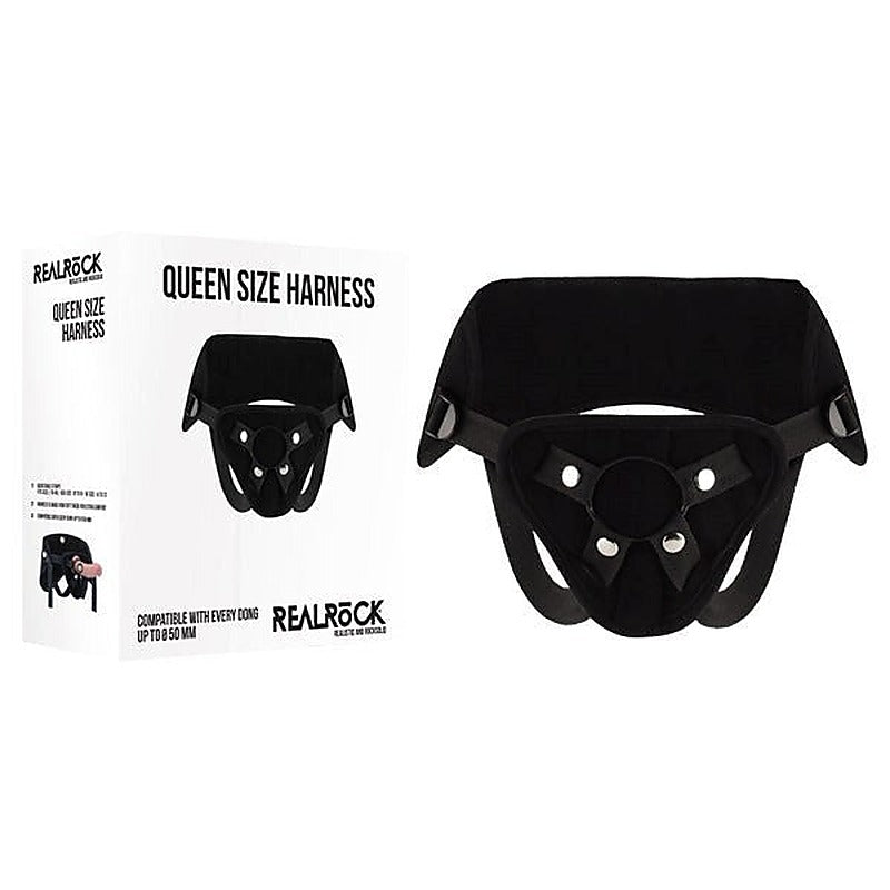 RealRock Queen Size Harness by Shots Toys - Strap On Sextoys