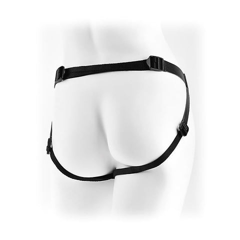 Fetish Fantasy Leather Low-Rider Strap On Harness - Strap On Sextoys