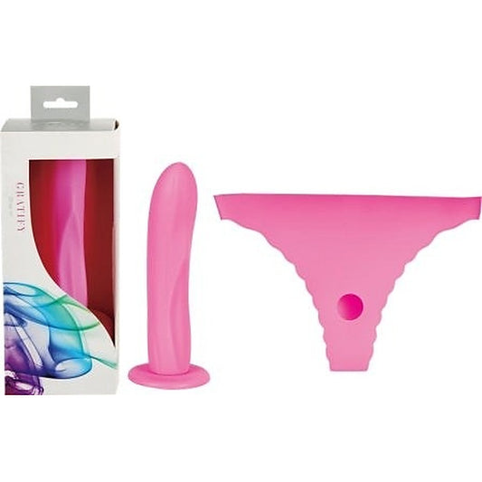 Gratify S/M Pink by Vibe Therapy - Strap On Sextoys
