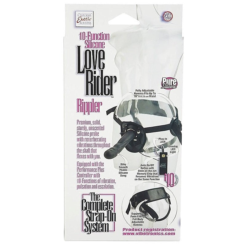 Love Rider 10 Function Rippler by California Exotics - Strap On Sextoys