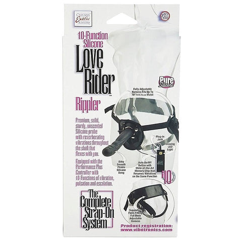 Love Rider 10 Function Rippler by California Exotics - Strap On Sextoys