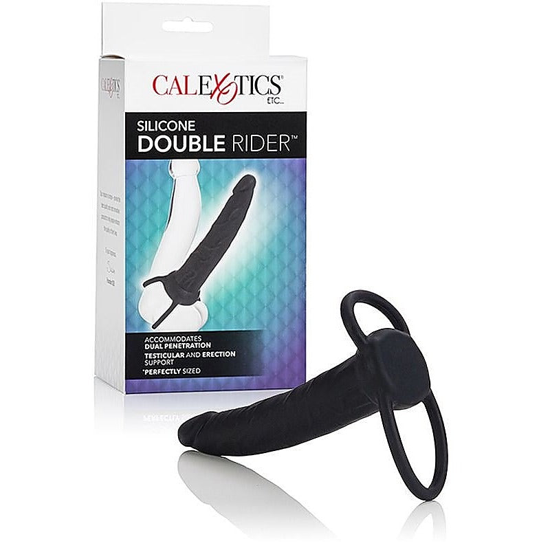 Silicone Double Rider by California Exotics - Strap On Sextoys